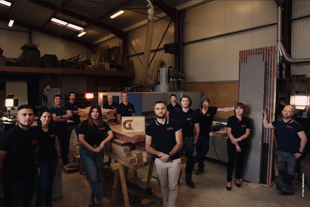 Le savoir-faire de la menuiserie Godel en atelier