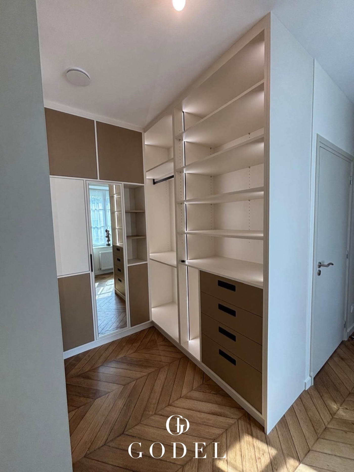 Dressings & rangements, réalisation Godel